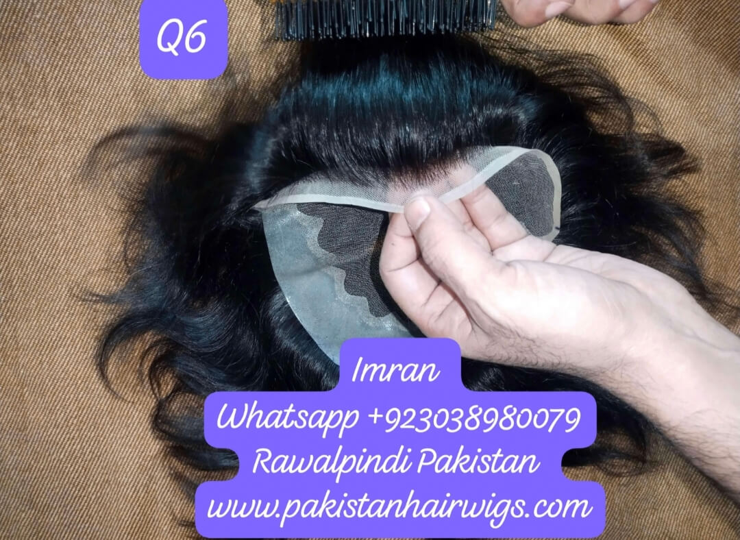 Q6 Hair Patch,q6 hair uni, q6 hair wig, q6 front lace, q6 french lace hair, q6 hair unit in Pakistan,2