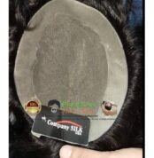 Golden Silk base hair patch and wig toupee
