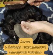 Golden silk hair patches and wigs