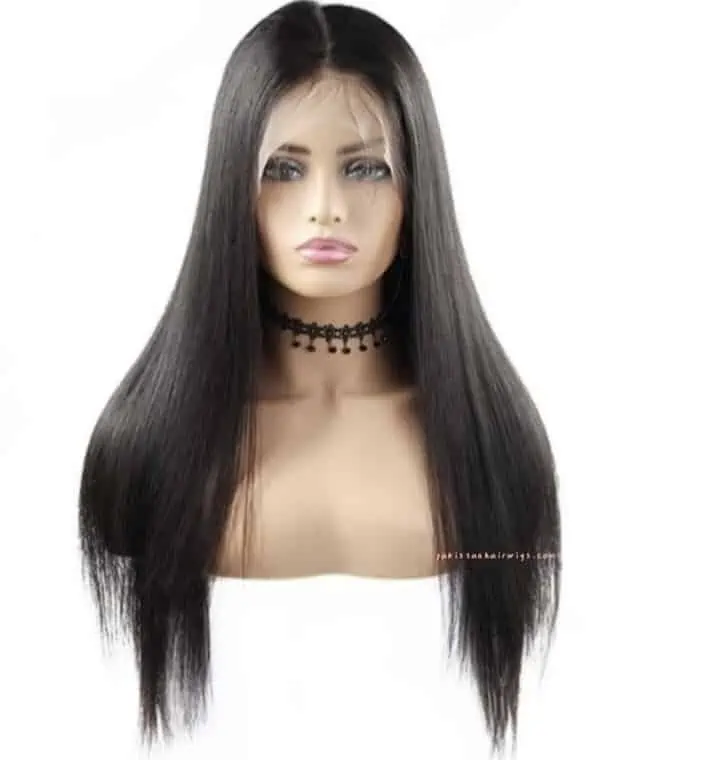 Front lace full head wigs in Pakistan