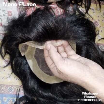 Mono Swiss Front Lace Hair Patch