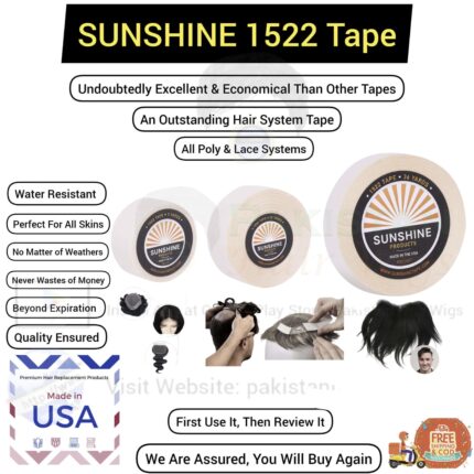 1522 Wig Tape by SUNSHINE- Hypoallergenic
