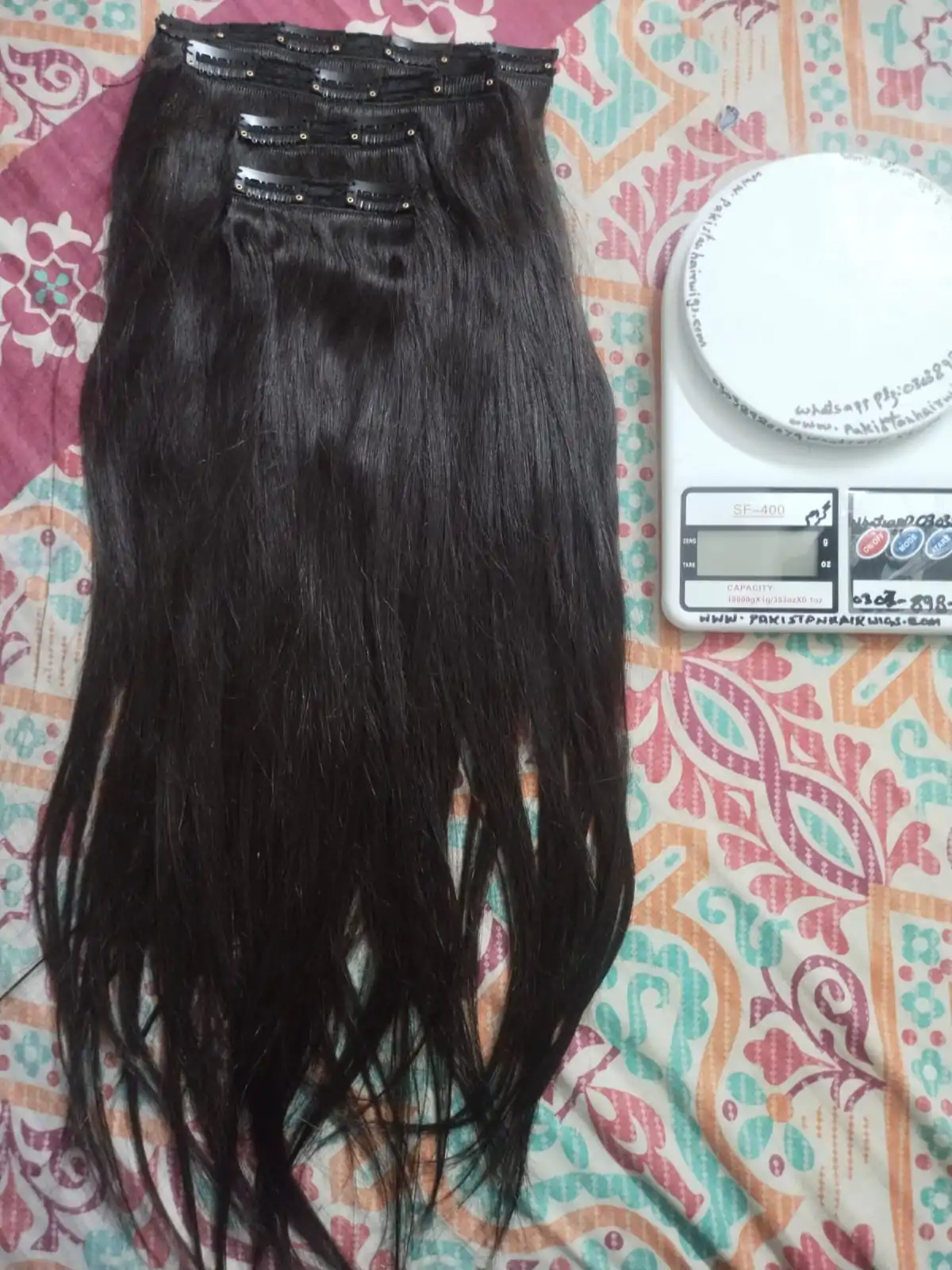 Wefts and clip in hair systems products for girls in Pakistan
