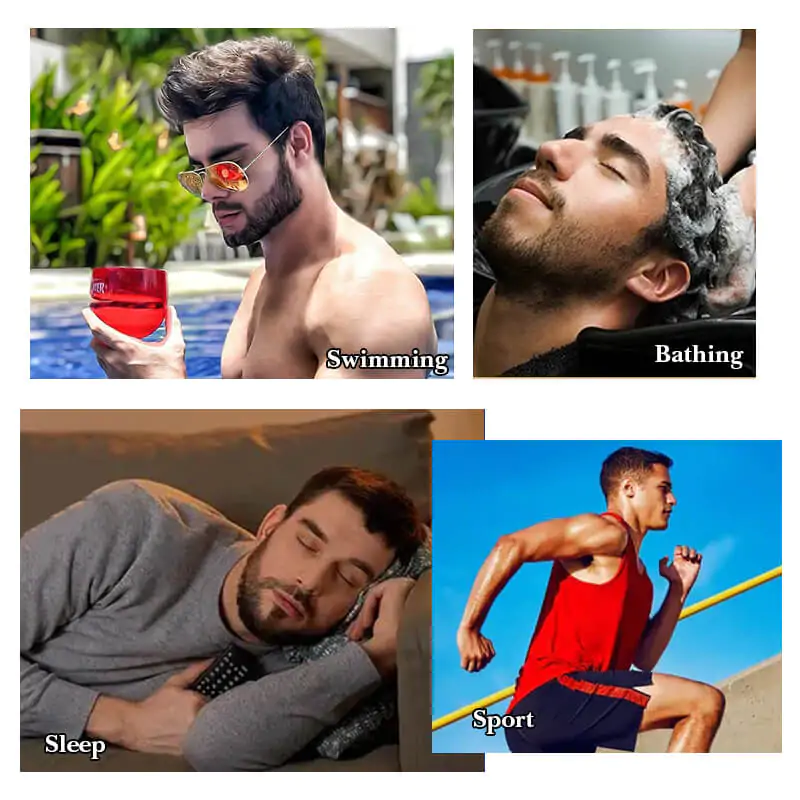 Routine with hair systems