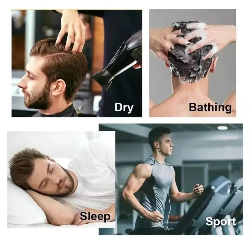 Daily routine with hair wigs