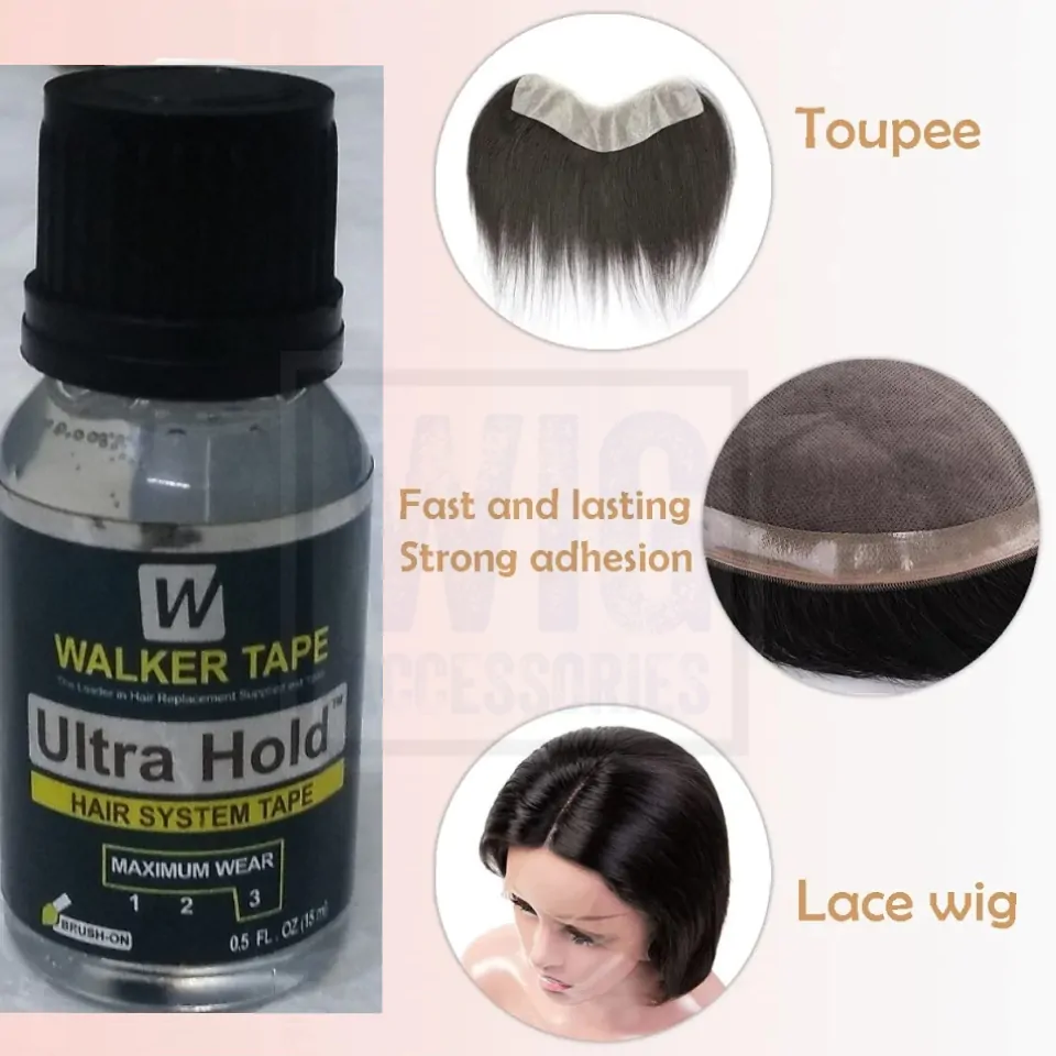 Glue for lace wig and toupee