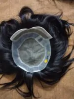 Swiss lace frontal hair patch hair unit