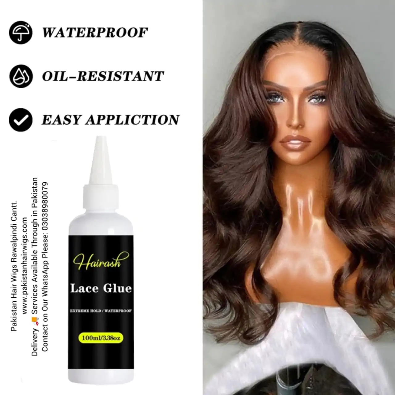 Oil resistant hair system bonds