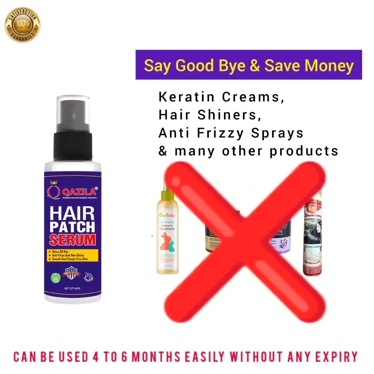 Budget friendly hair patch shiner