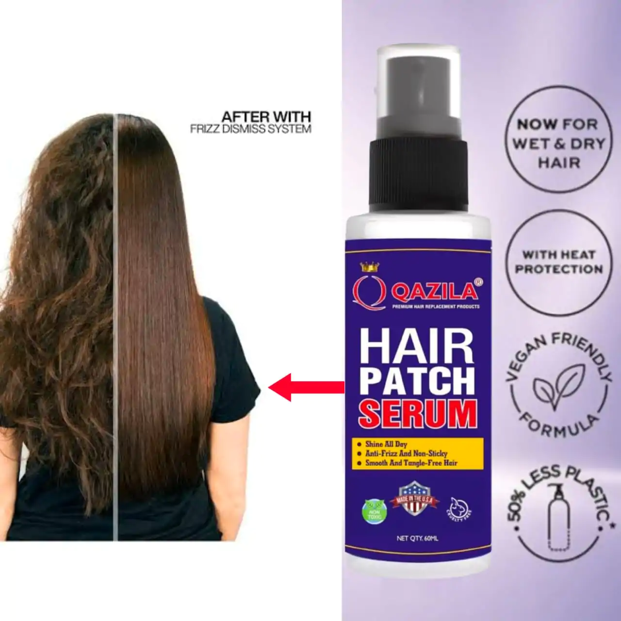 100% original hair patch serum 60ml