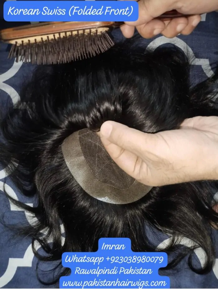 Best quality korean hair wig toupee at Pakistan hair wigs