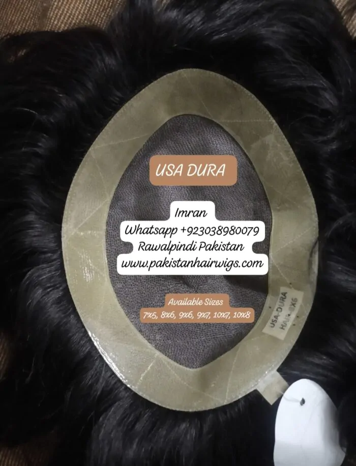 full PU base human hair wigs