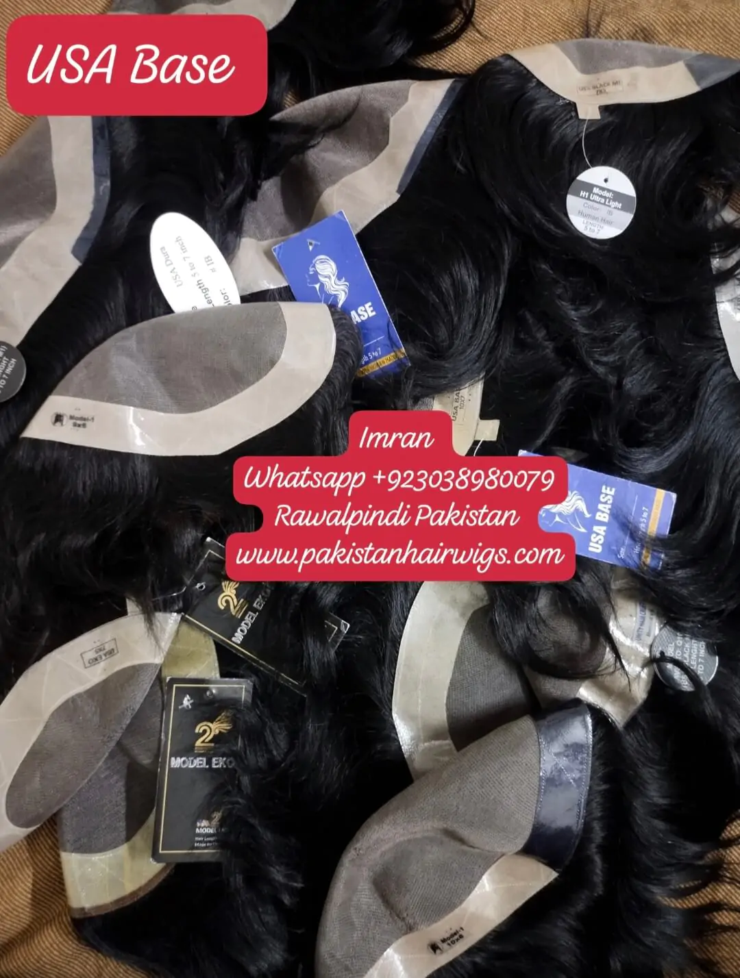 Partial USA hair wig for thinning hair