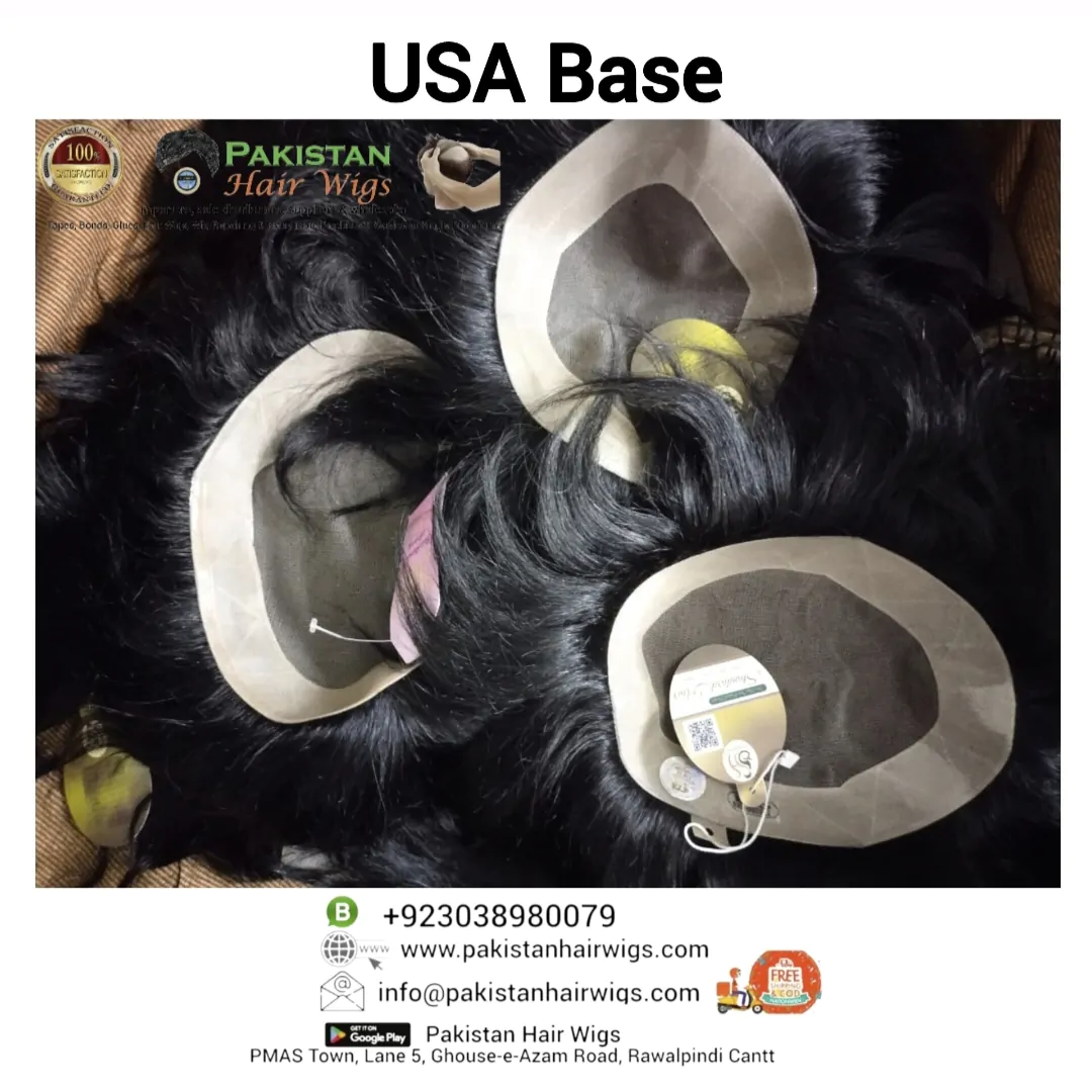 USA base hair patch and eko wig