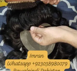 Golden silk hair patches and wigs