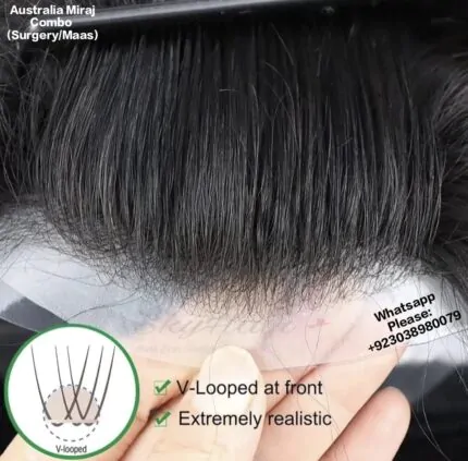 Australia Miraj Combo Surgery Maas Wala Hair Patch