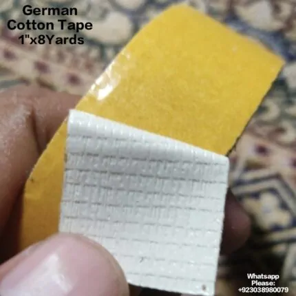 German Brown Cotton Type Hair Wig Tape (1" Wide )-(کاٹن ٹائپ / کپڑا ٹائپ)