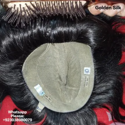 Golden Silk Hair Patch