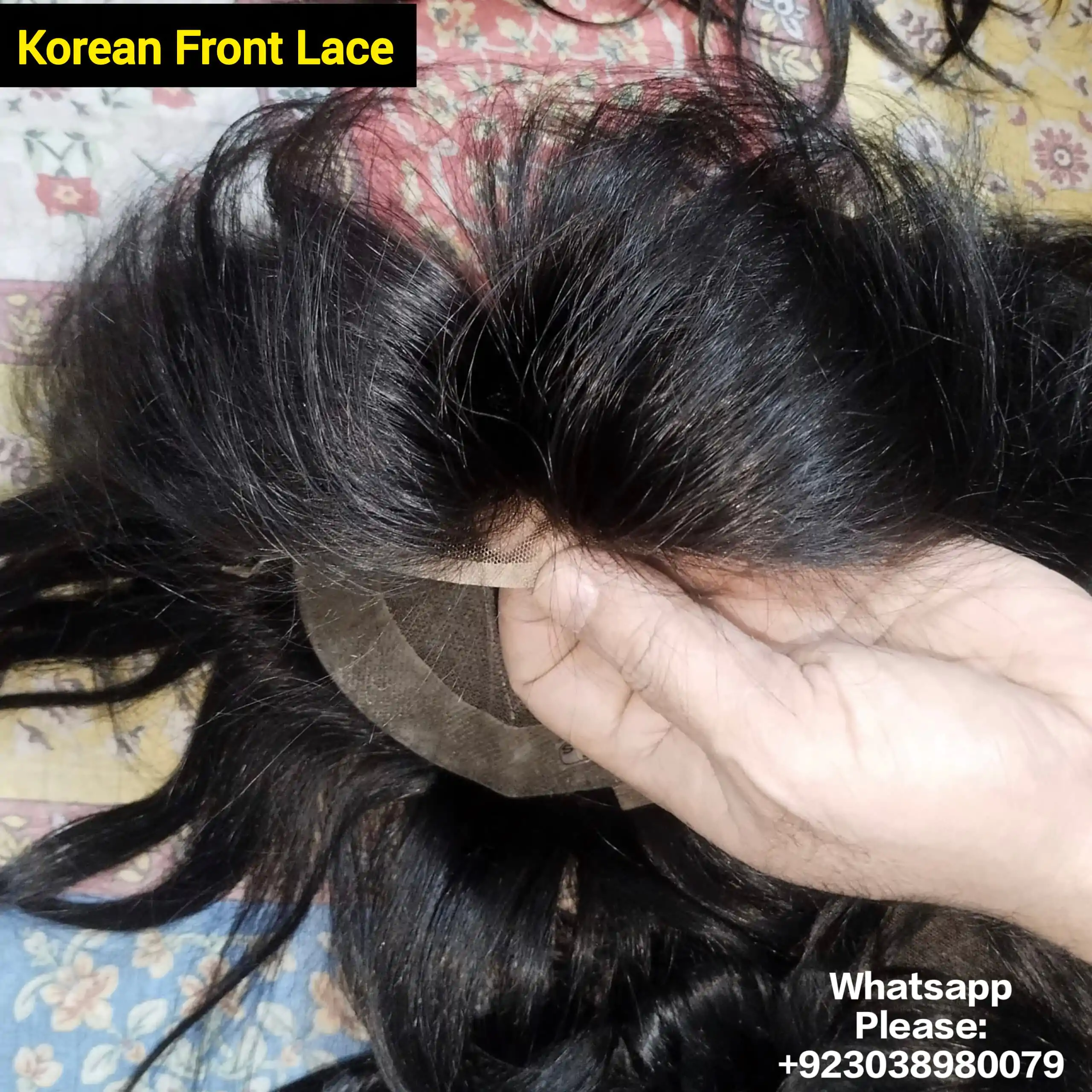 korean swiss lace front lace hair wig unit extension 10