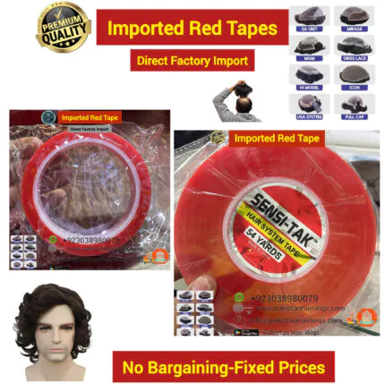 Imported Red Tape - (China) For Hair Wigs & Extensions