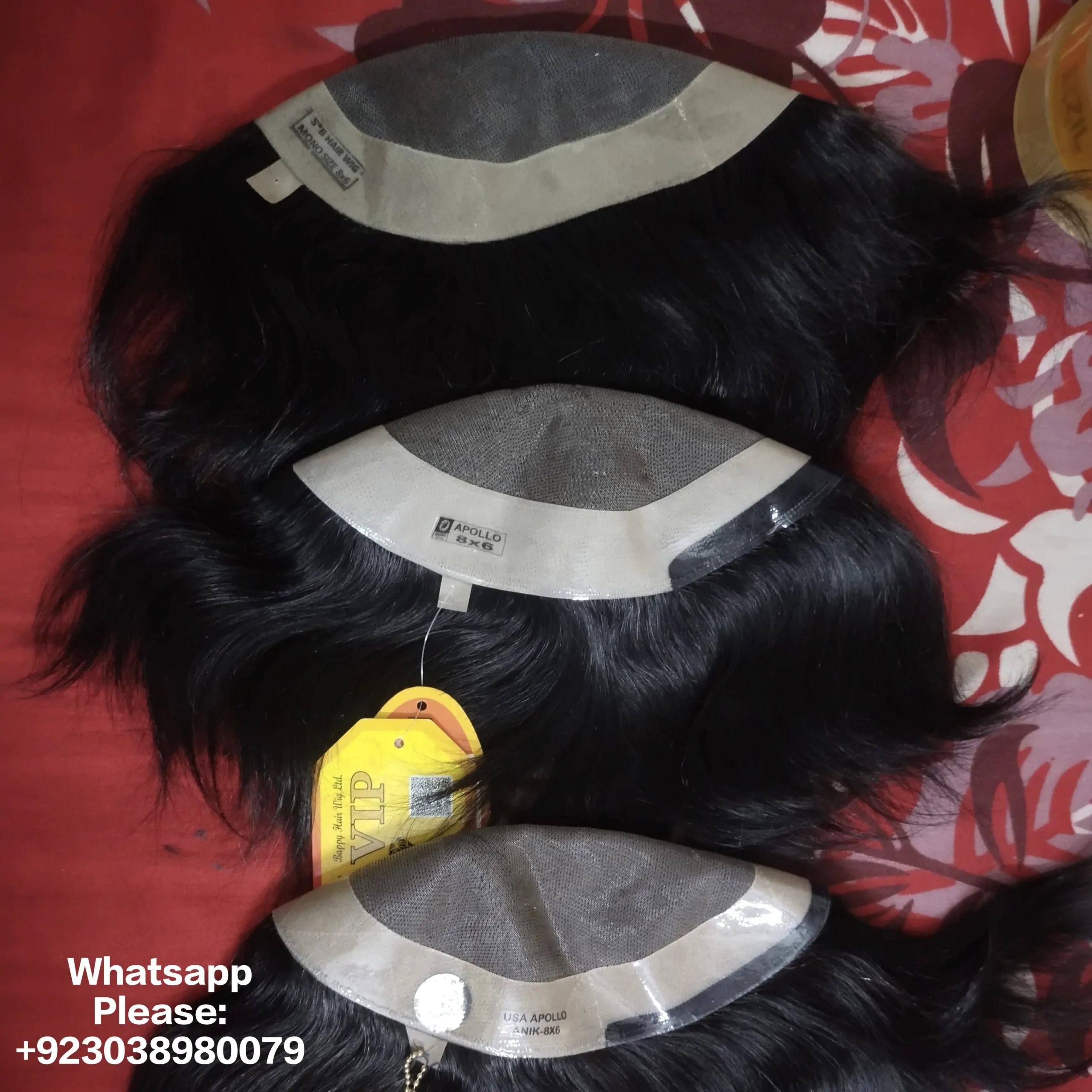 usa mono america base hair patch wig extension unit 2