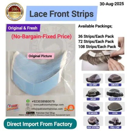 Walker Lace Front Pre Cut Contours Strips - USA