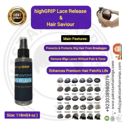 highGRIP Hair Saviour & Lace Release 118ml (4oz)